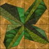 Four Leaf Clover Paper-Pieced Block
